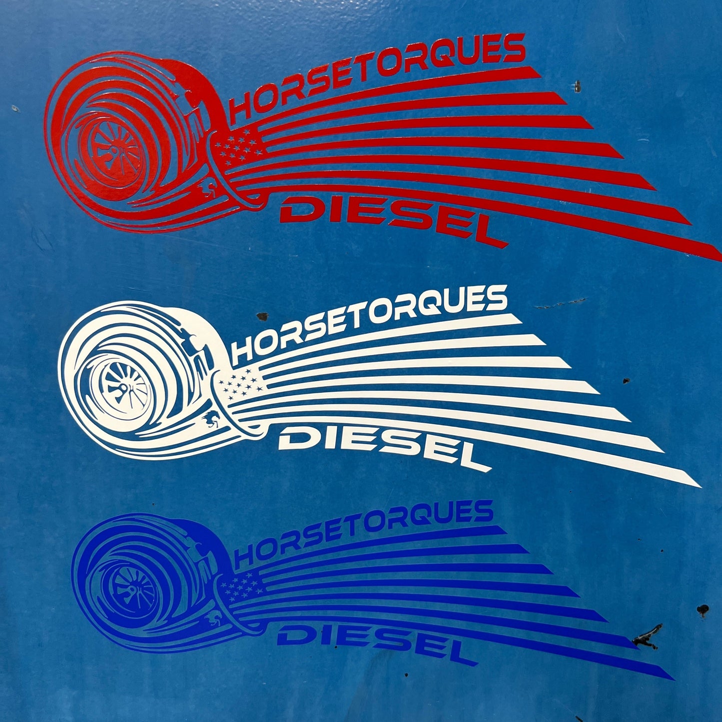 Horsetorques Diesel 10" Sticker
