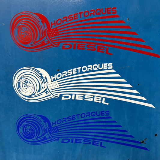 Horsetorques Diesel 10" Sticker