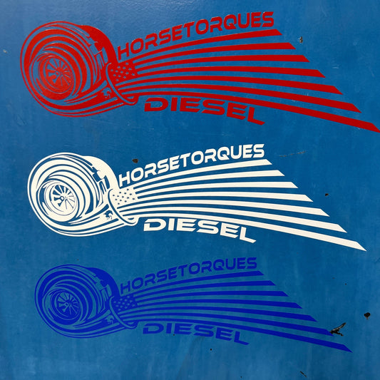 Horsetorques Diesel 8" Sticker